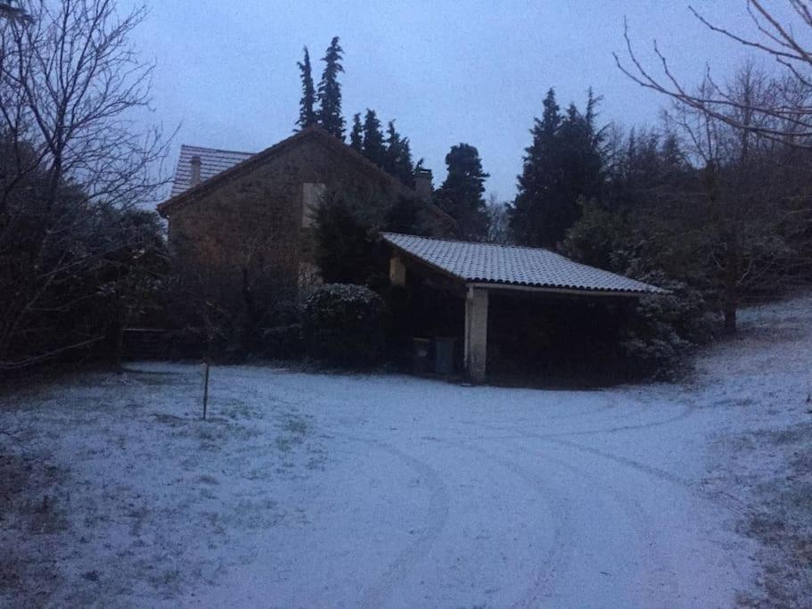 Grande Maison Familiale En Pierres Sud Ardeche Lalevade-dʼArdèche Dış mekan fotoğraf