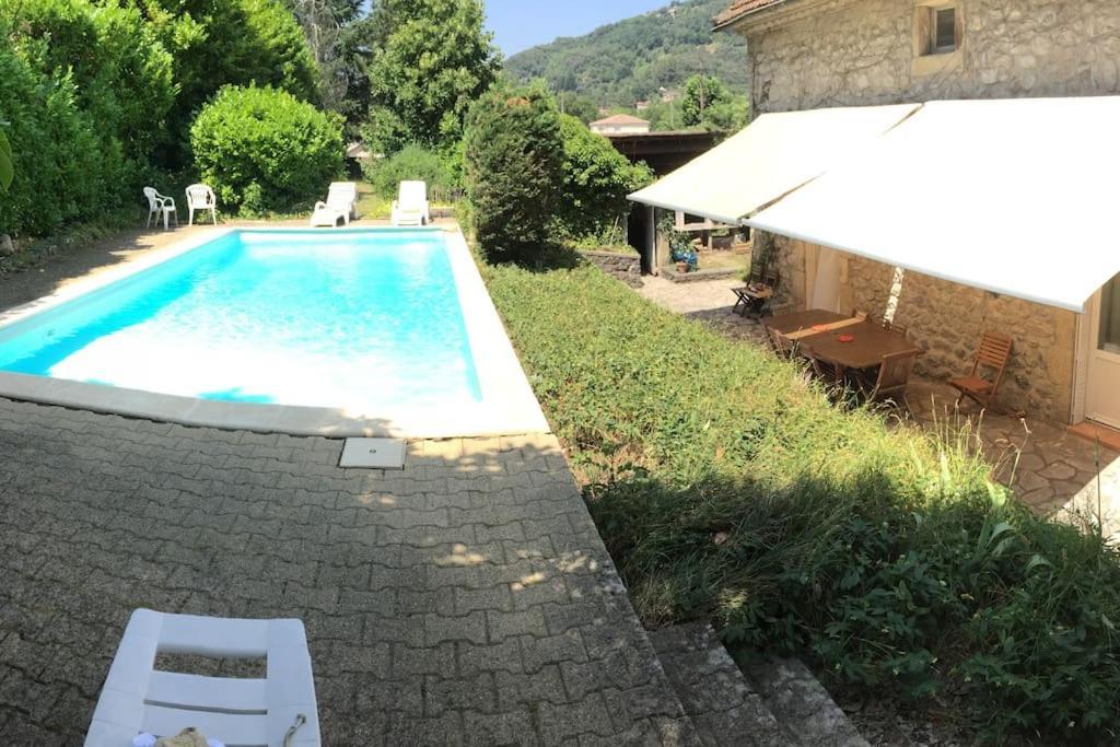 Grande Maison Familiale En Pierres Sud Ardeche Lalevade-dʼArdèche Dış mekan fotoğraf